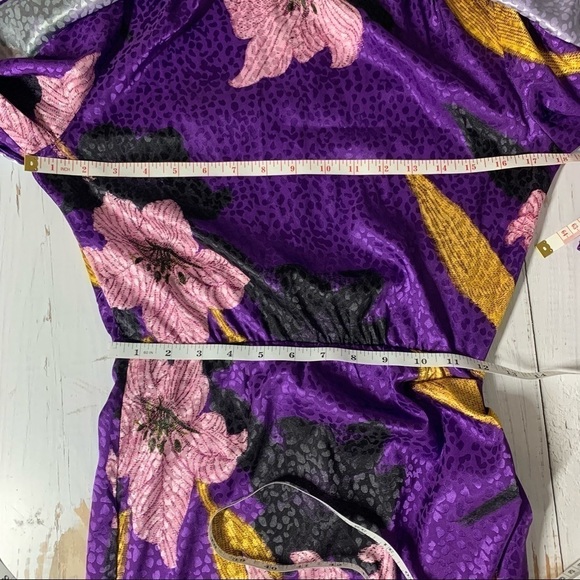 Dodo Bar Or Randy Purple Asymmetrical Mini dress US 6 - Picture 6 of 12